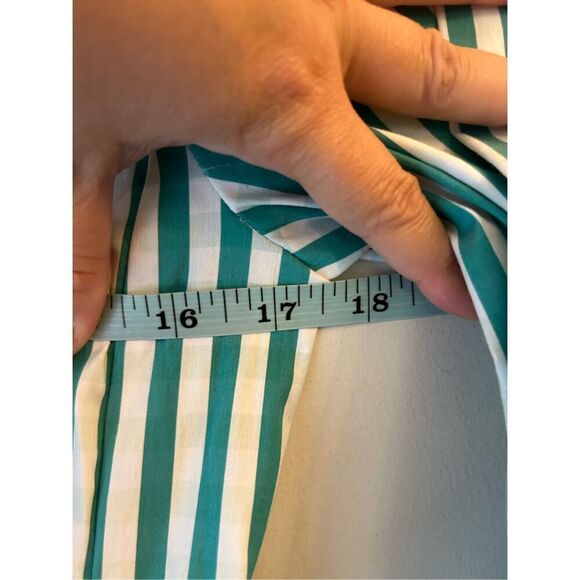 Lafayette 148 button up shirt sz 0 and a pencil skirt sz 2 set career preppy - Picture 9 of 16